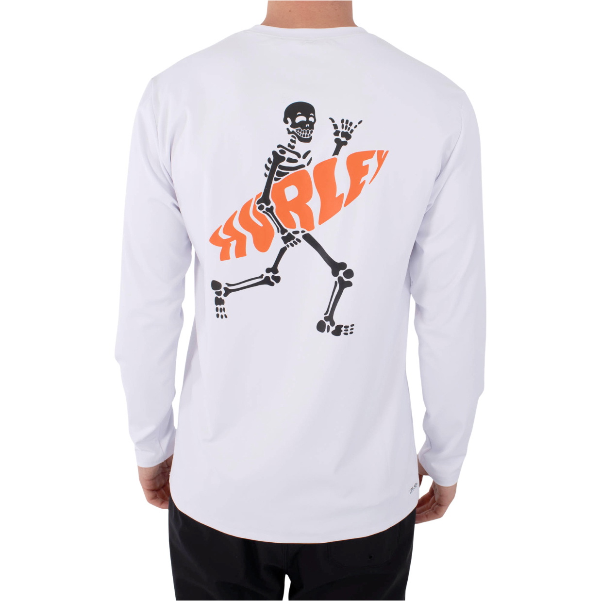 2026 Hurley Männer Reguläre Flamengue-Langarm-Lycra-Weste MLEU00006 - White